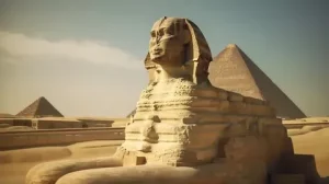 Pyramids of Giza  and the Sphinx